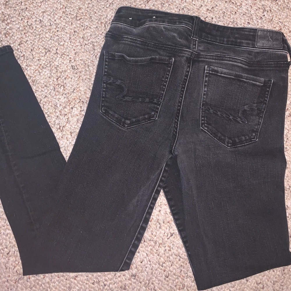 Black skinny jeans